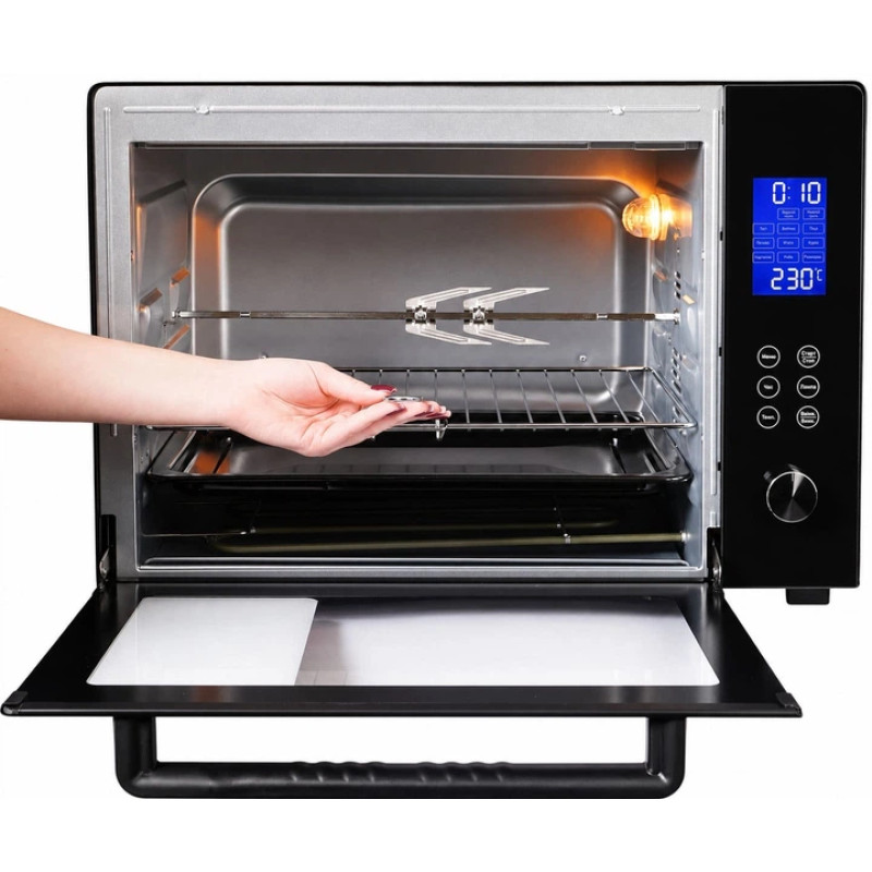 Настольная духовка LIBERTON LEO-601E Black
