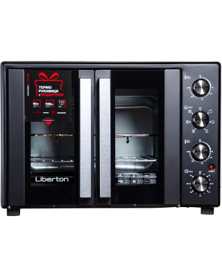 Настільна духовка LIBERTON LEO-600 Black