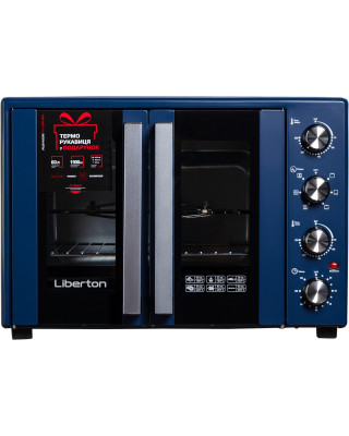 Настільна духовка LIBERTON LEO-600 Dark Blue