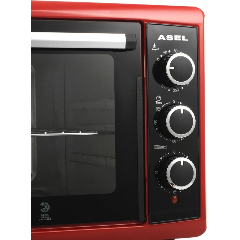 Электродуховка ASEL AF-50-23 Red