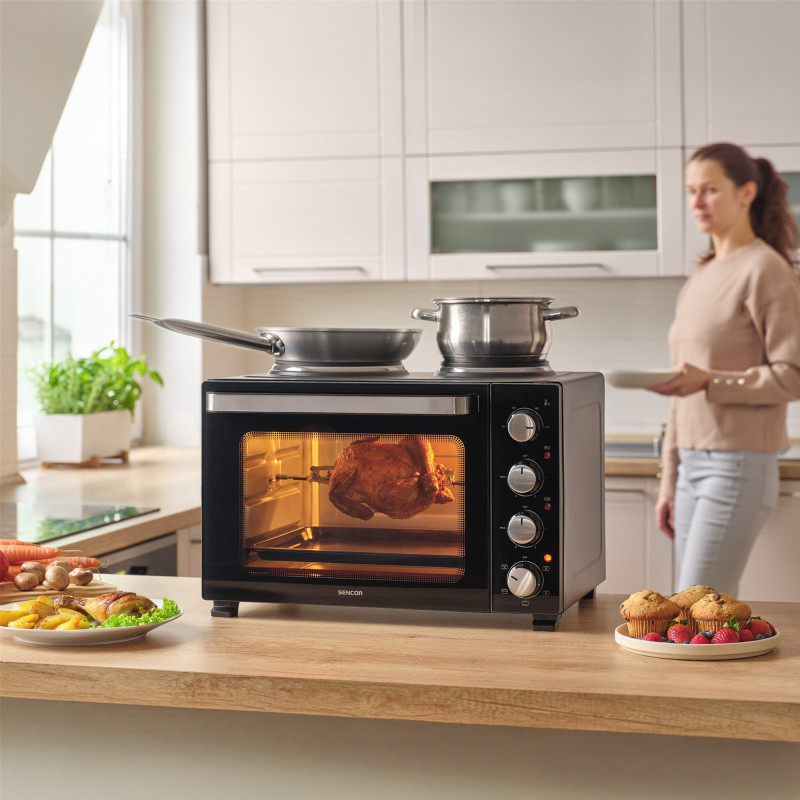 Настольная духовка Sencor SEO 3500BK