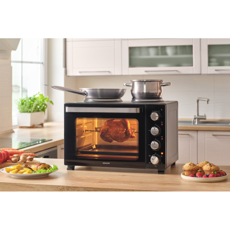 Настольная духовка Sencor SEO 3500BK