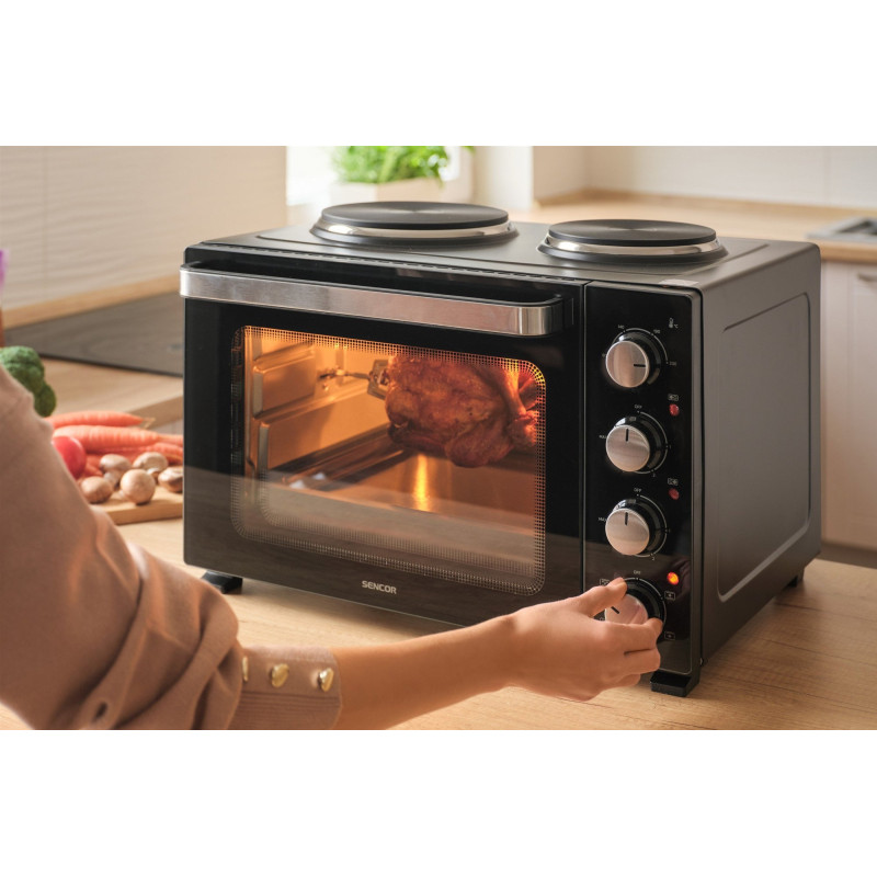 Настольная духовка Sencor SEO 3500BK