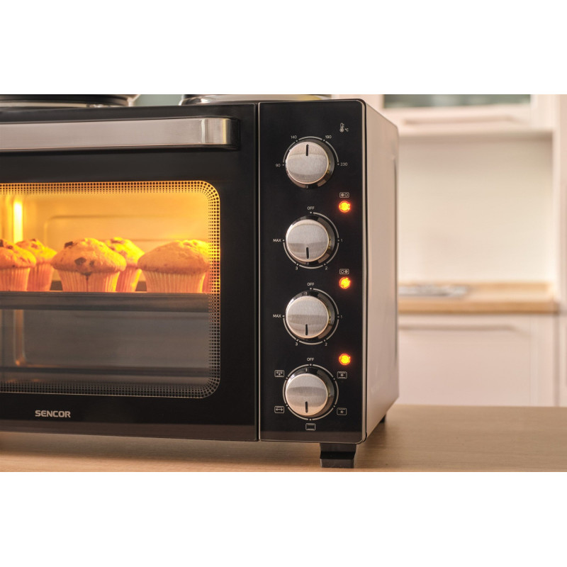 Настольная духовка Sencor SEO 3500BK