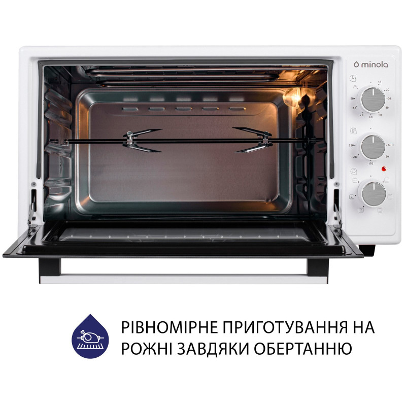 Настольная духовка Minola FOET 4815 WH