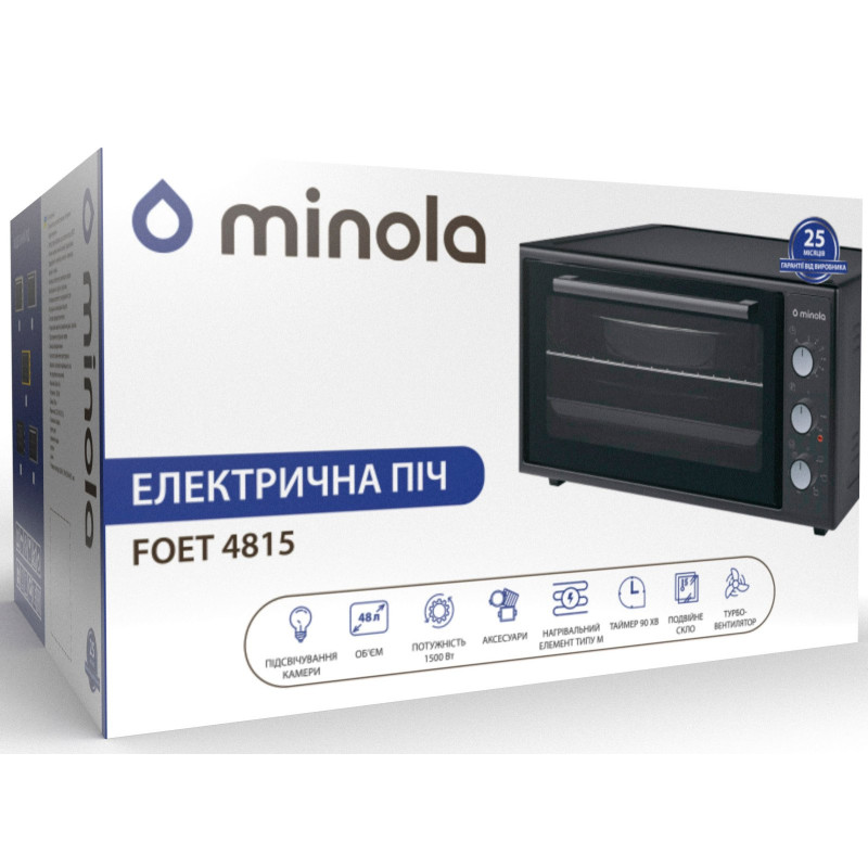 Настольная духовка Minola FOET 4815 WH