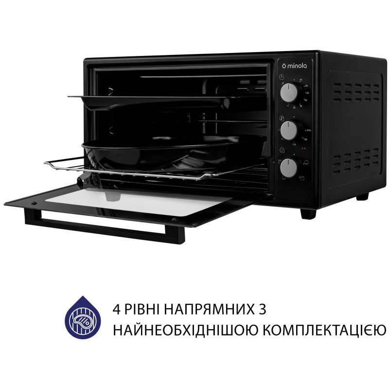 Настольная духовка Minola FOEV 4815 BL