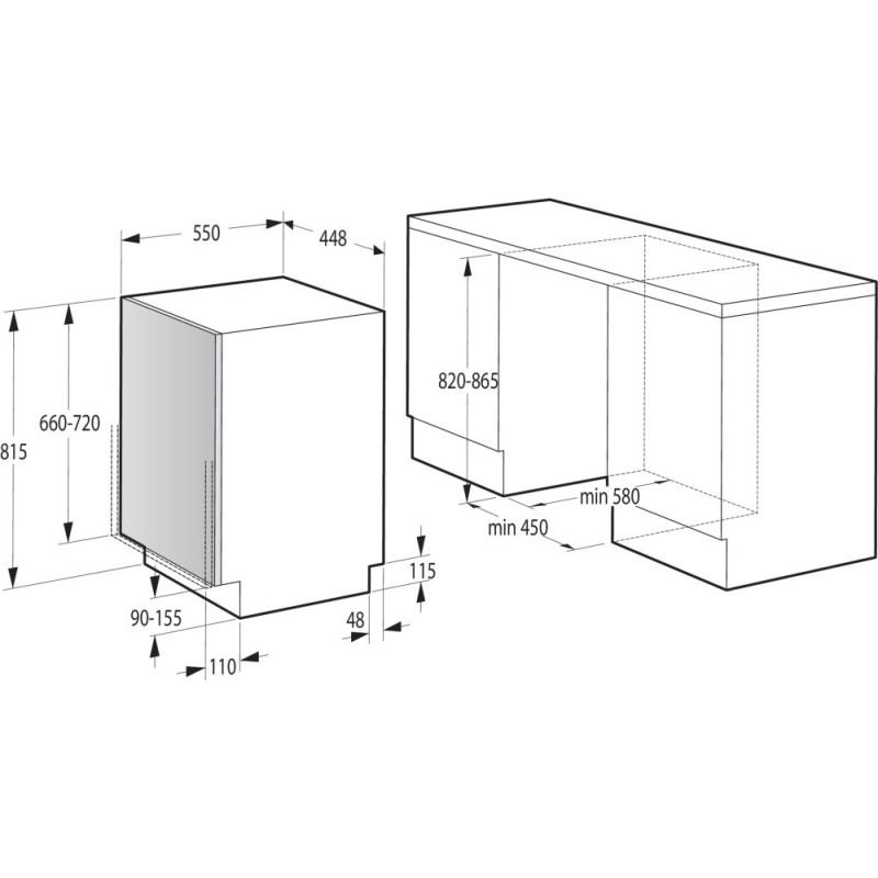 Посудомоечная машина Gorenje GV561D10