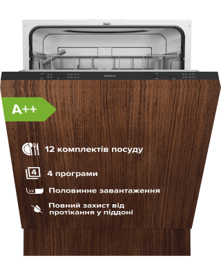 Посудомийна машина Interline DWI 365 P1 TSH BA+