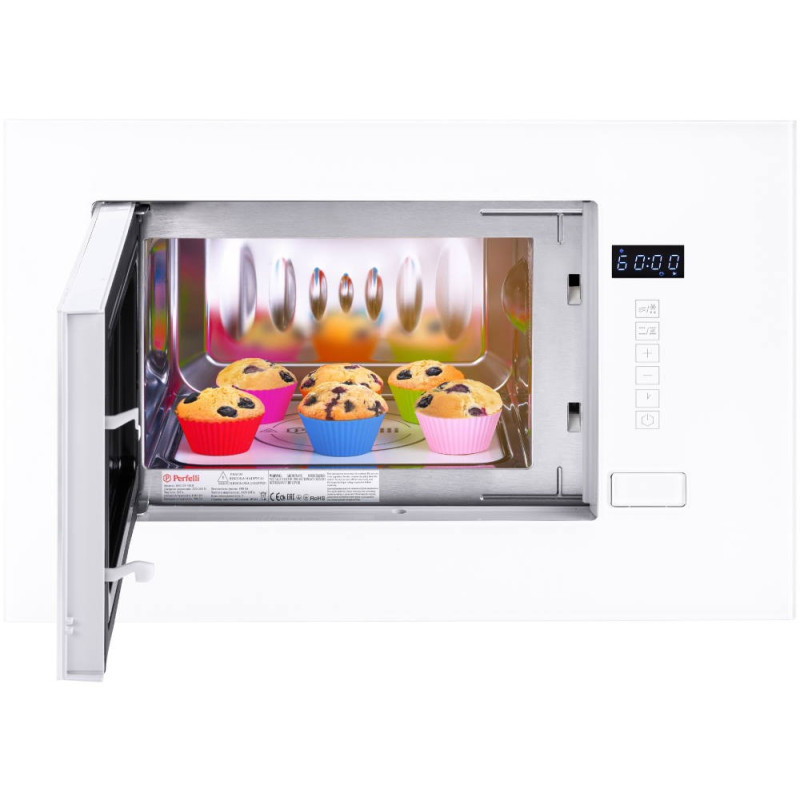 Встраиваемая микроволновая печь Perfelli BM 205 GLW
