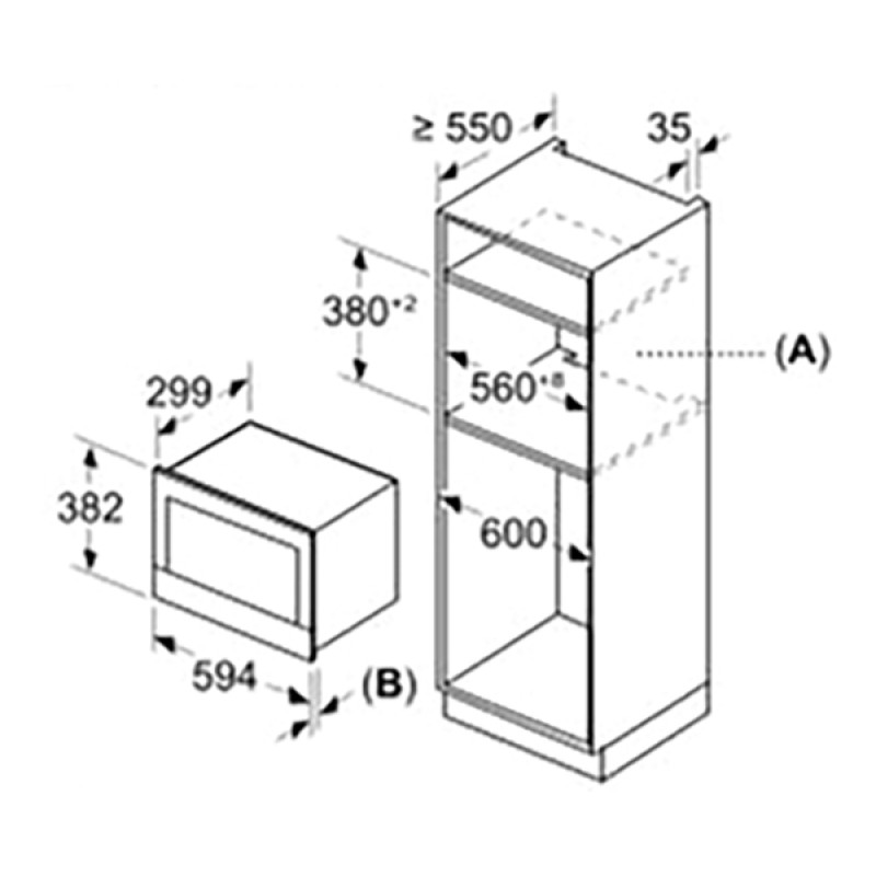 Микроволновая печь Bosch BFL7221B1