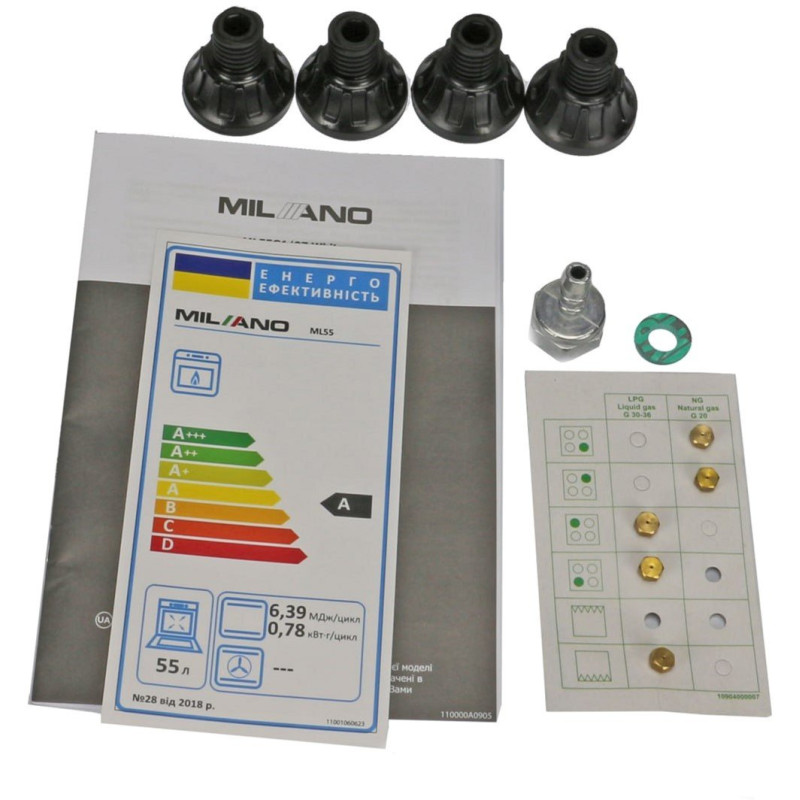 Плита Milano ML60 G2 /07С+White