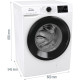 Стиральная машина Gorenje WPNEI84A1SWIFI