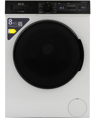 Стиральная машина ECG EWF 801200 BlackLine