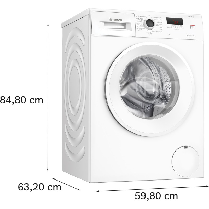 Пральна машина Bosch Serie 2 WGE02200BY