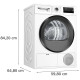 Сушильная машина Bosch WTH85206UA