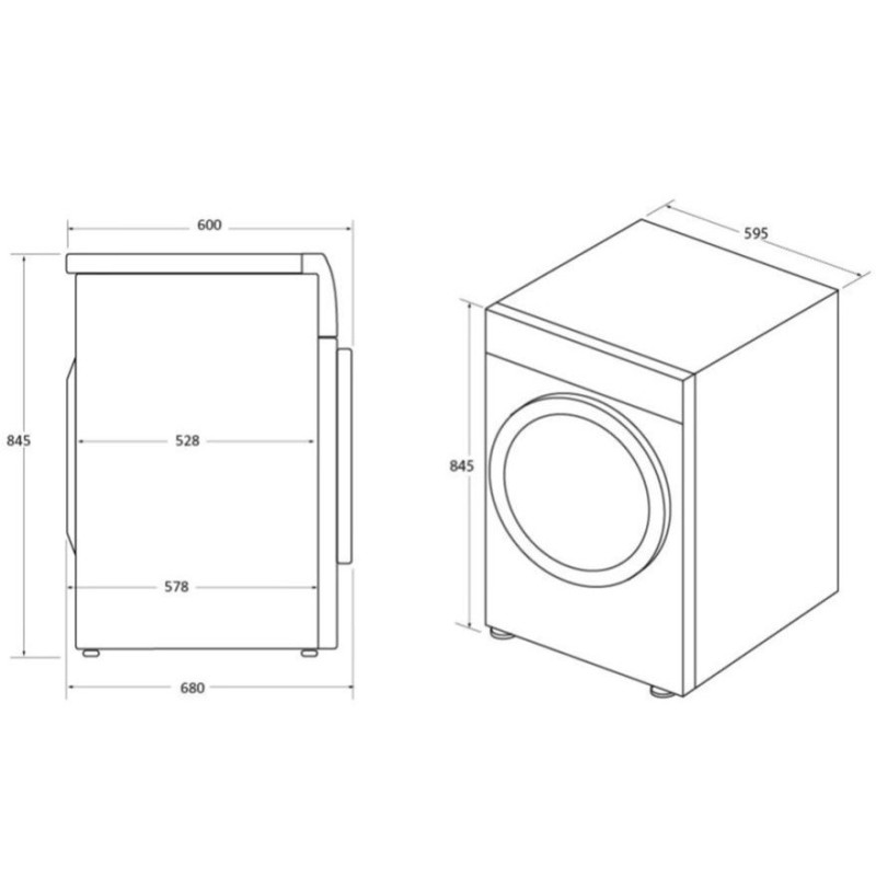 Сушильна машина Haier HD90-AЗQ979U1-S