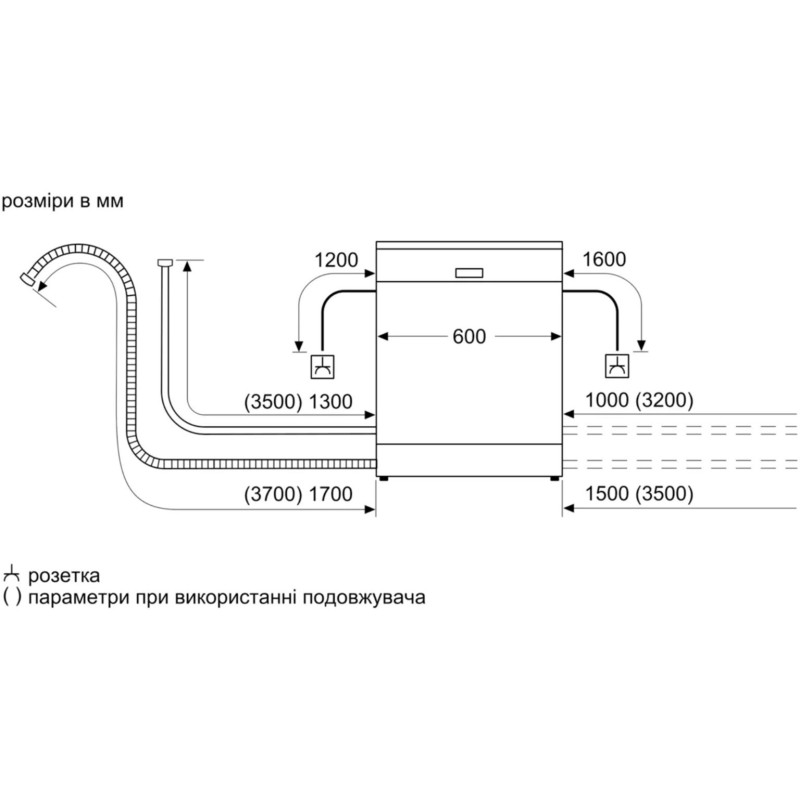 Посудомийна машина Bosch SMS4IKC62T