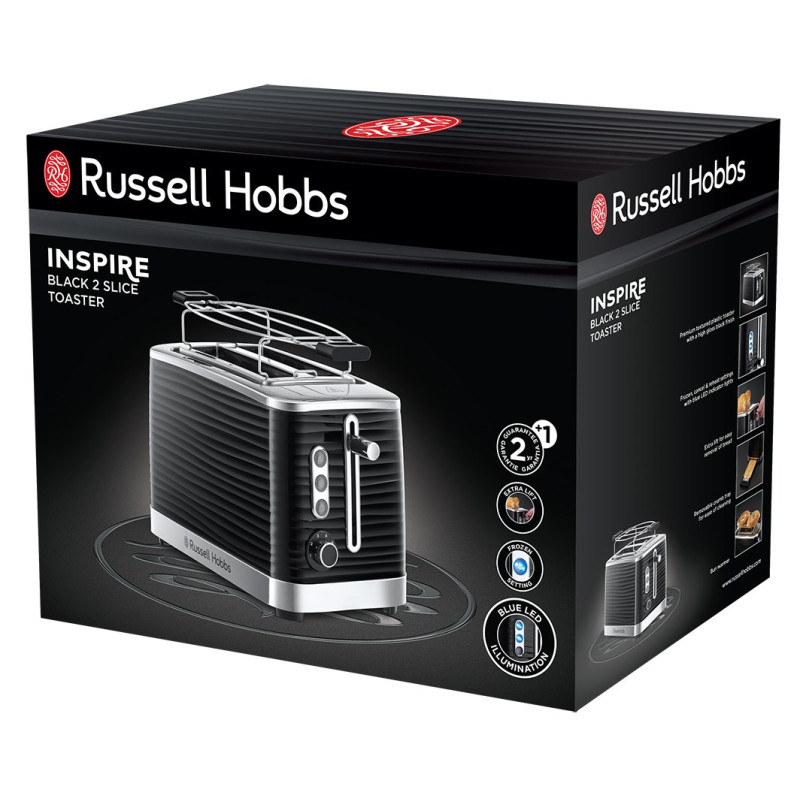 Тостер RUSSELL HOBBS 24371-56 Inspire Black