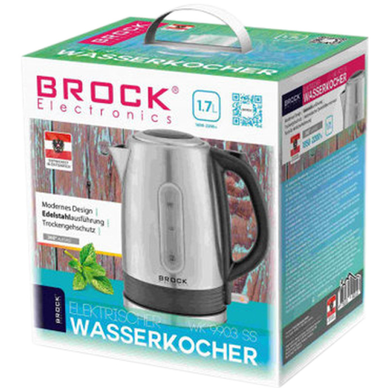 Електрочайник BROCK WK 9903 SS