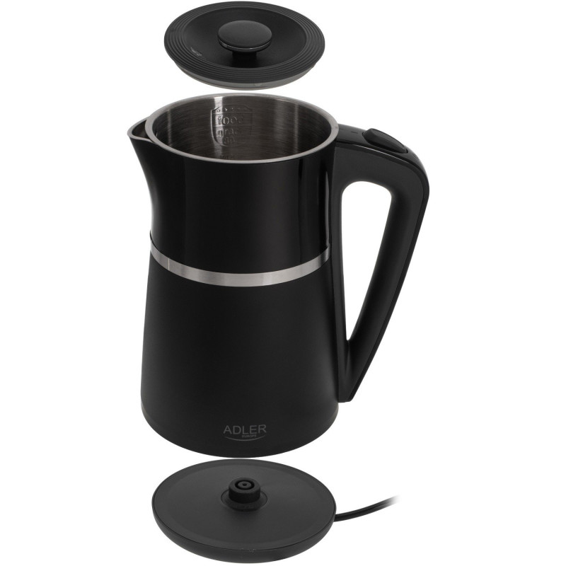 Електрочайник Adler AD 1355 black