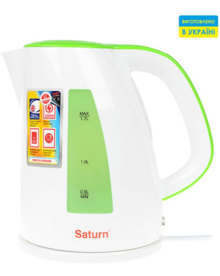 Электрочайник Saturn ST-EK8437U White/Lt.Green
