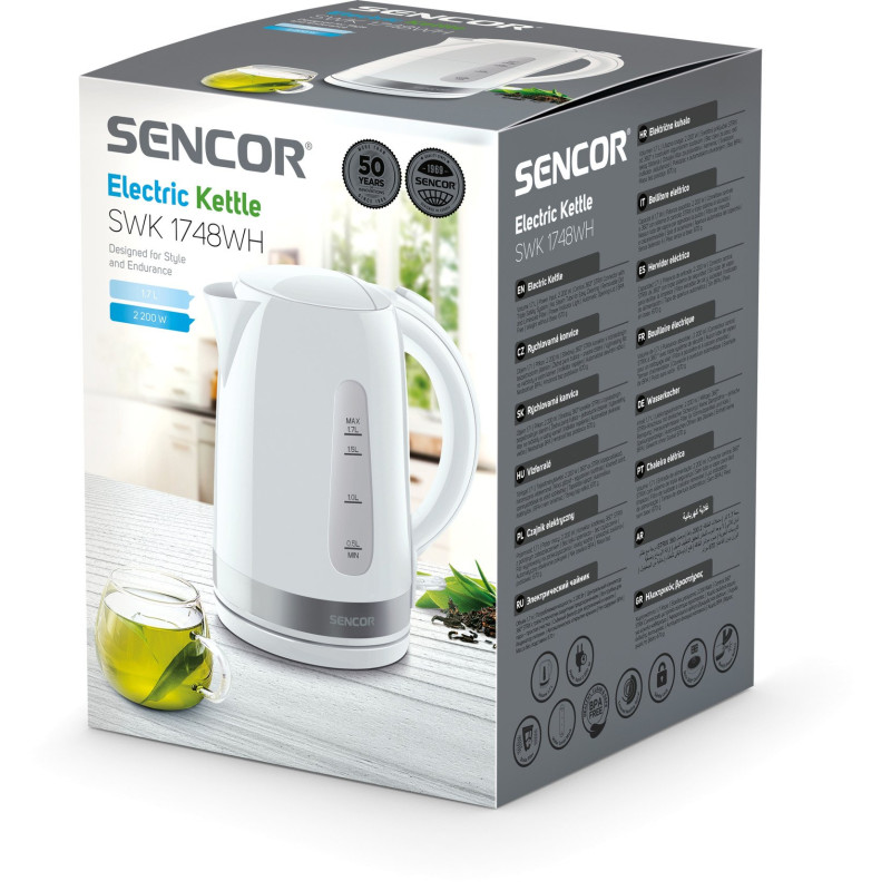 Электрочайник SENCOR SWK 1748WH