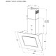 Вытяжка PYRAMIDA ANR-F 60 S (1150) GIV