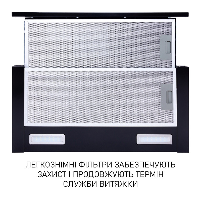 Вытяжка Minola HTL 6215 BL 700 LED