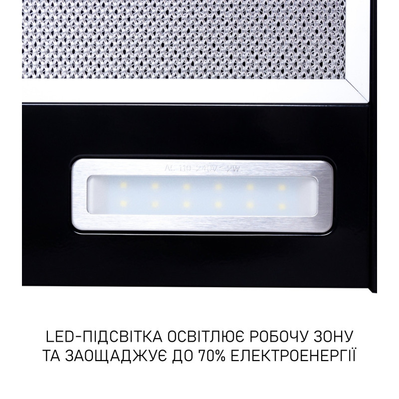 Вытяжка Minola HTL 6215 BL 700 LED
