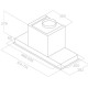 Вытяжка Elica HIDDEN 2.0 IXGL/A/72