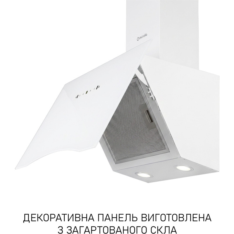 Вытяжка Minola HVS 6812 WH 1200 LED