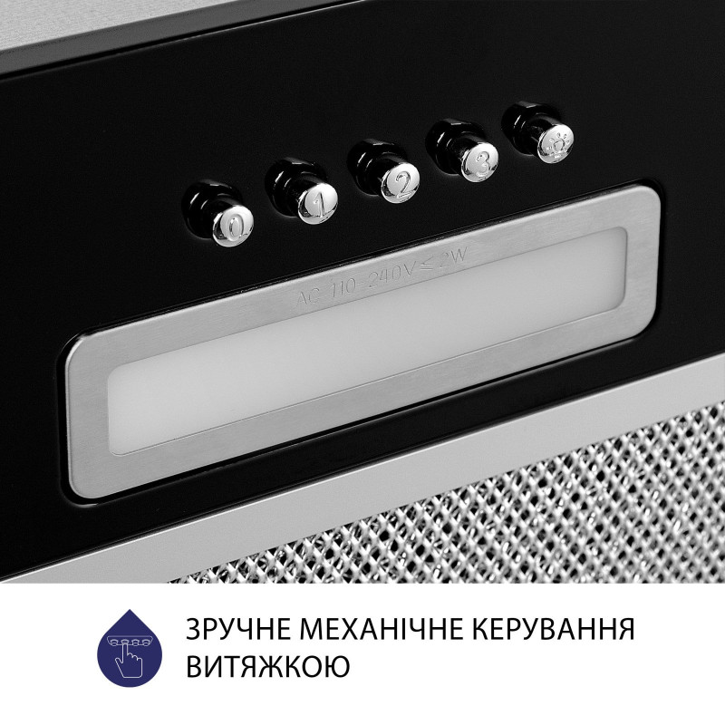 Вытяжка Minola HBI 5025 BL LED