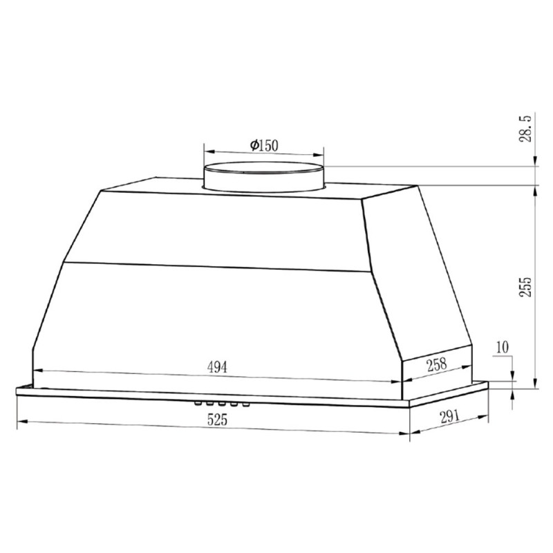 Вытяжка GRUNHELM GVC 020 W