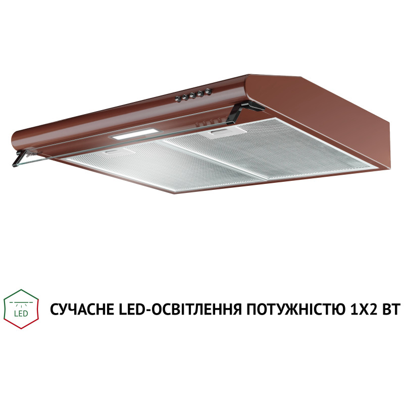 Вытяжка PERFELLI PL 6144 BR LED