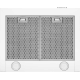 Вытяжка Perfelli K 6610 WH 1000 LED