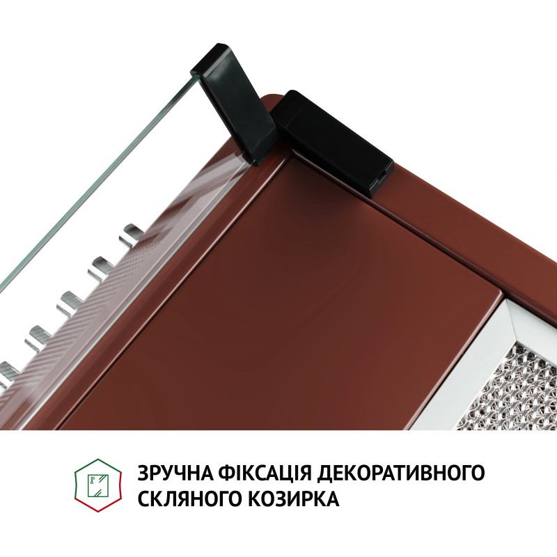 Вытяжка Perfelli PL 5144 Dark BR LED