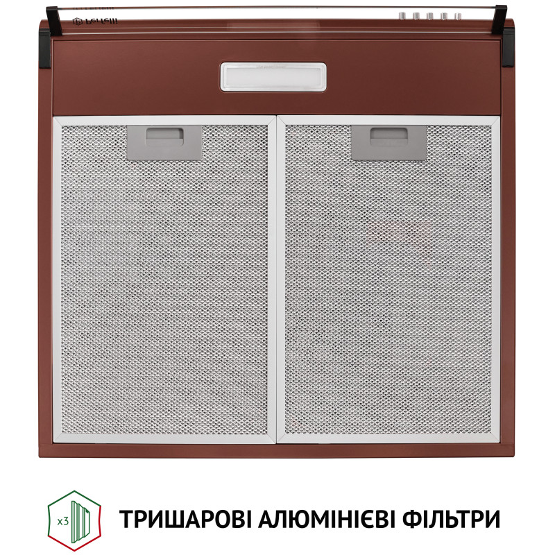 Вытяжка Perfelli PL 5144 Dark BR LED