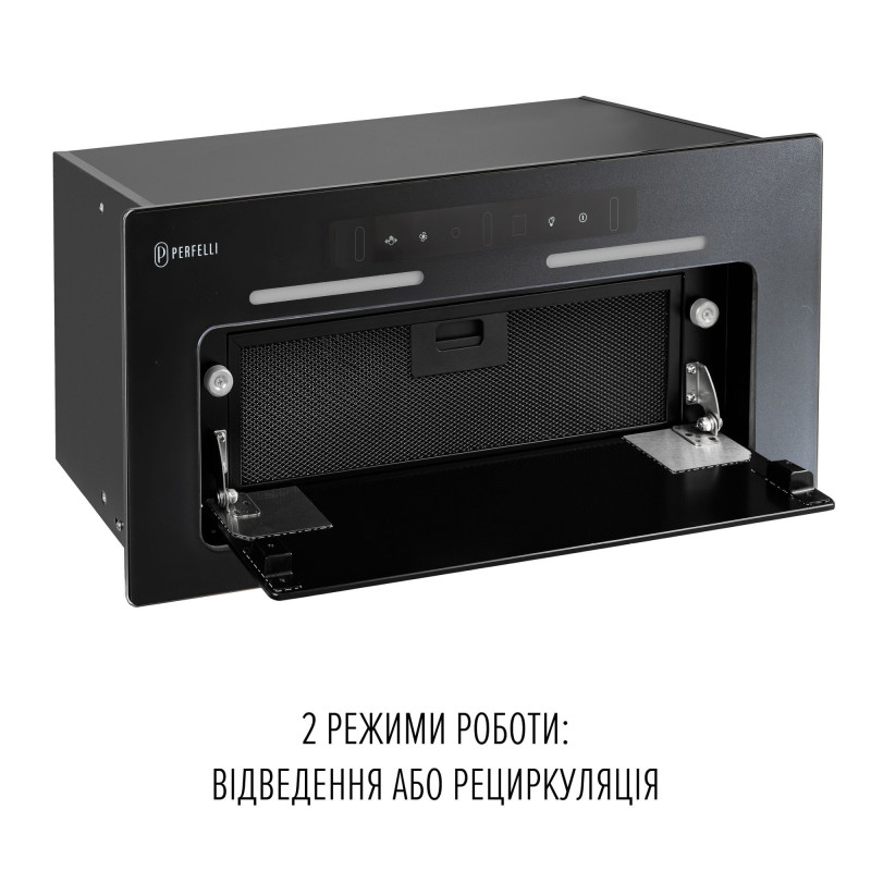 Витяжка PERFELLI NUOVA 6PWRBM NERO