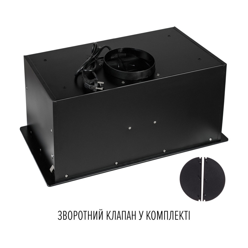 Витяжка PERFELLI NUOVA 6PWRBM NERO