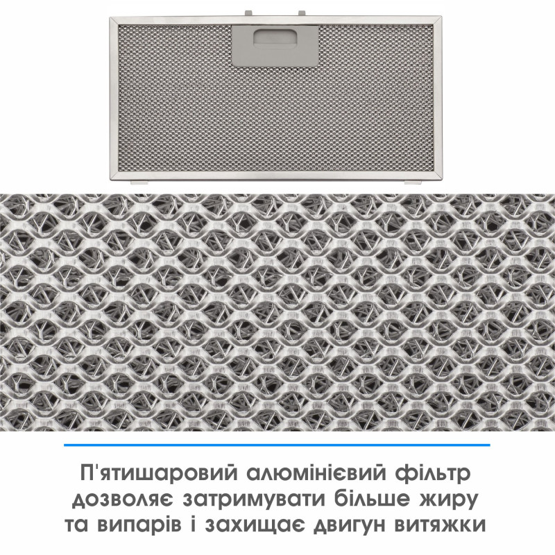 Витяжка ELEYUS INTEGRA 800 LED 52 WH