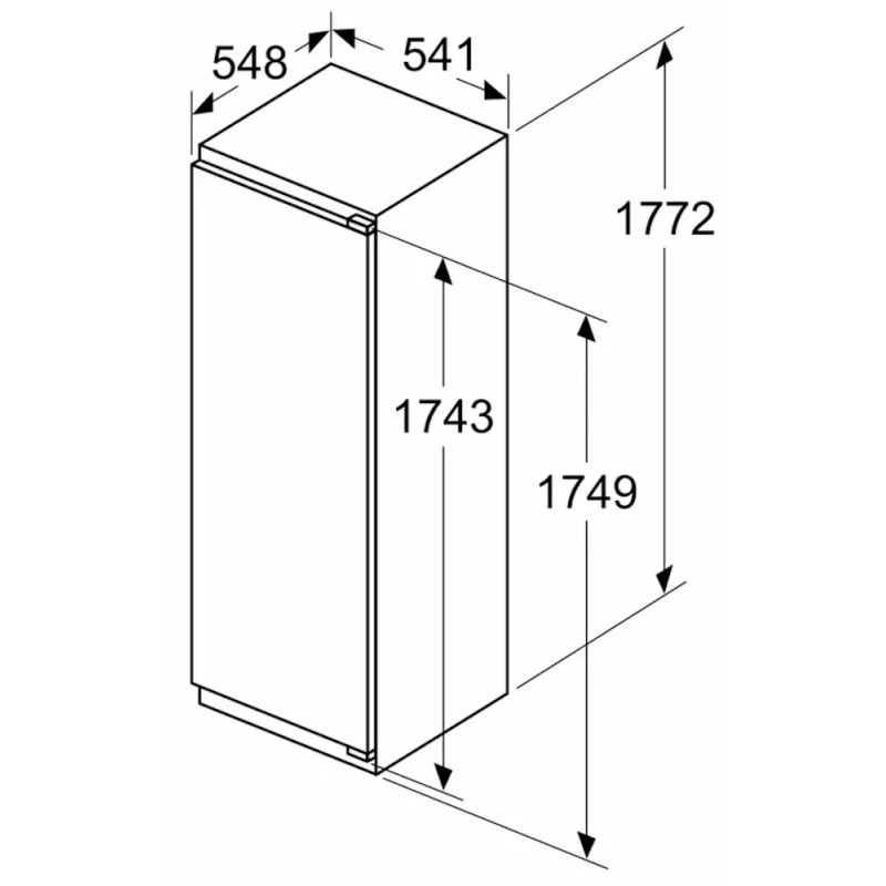 Холодильна Bosch KIR81VFE0
