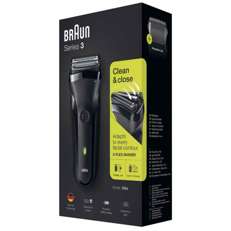Электробритва Braun Series 3 300s Black
