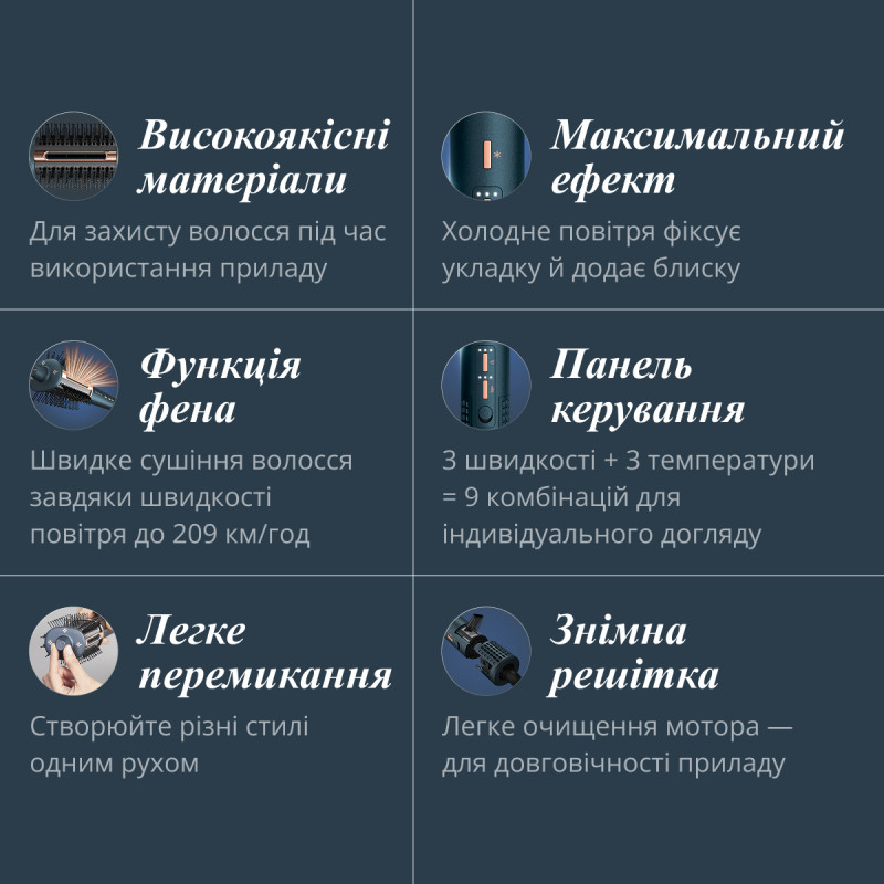 Фен-щетка ROWENTA UB9720E0