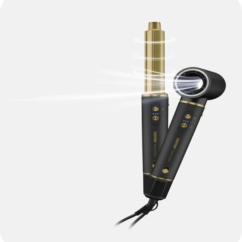 Фен-щетка ZELMER ZHL1400 Black Velvet
