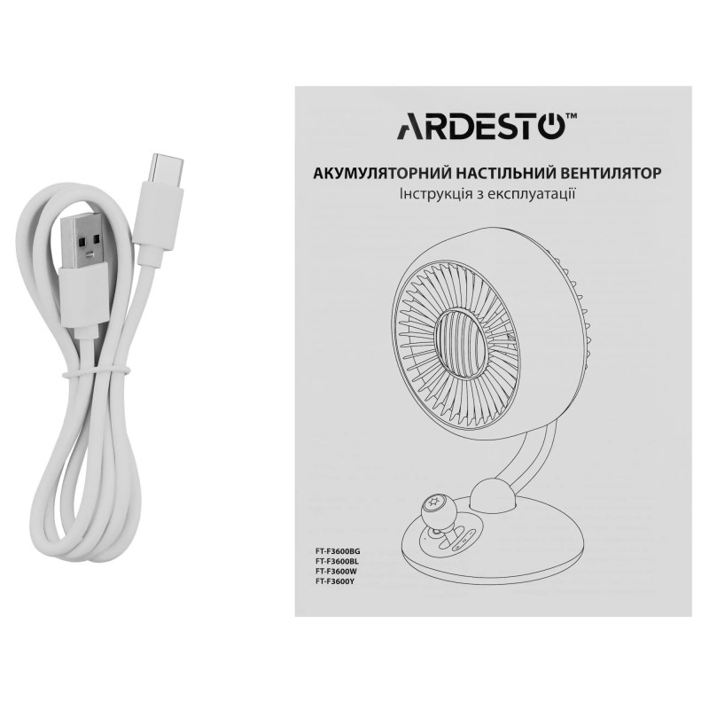 Вентилятор Ardesto AviaFan FT-F3600BG