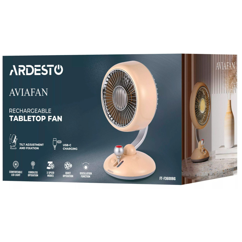 Вентилятор Ardesto AviaFan FT-F3600BG