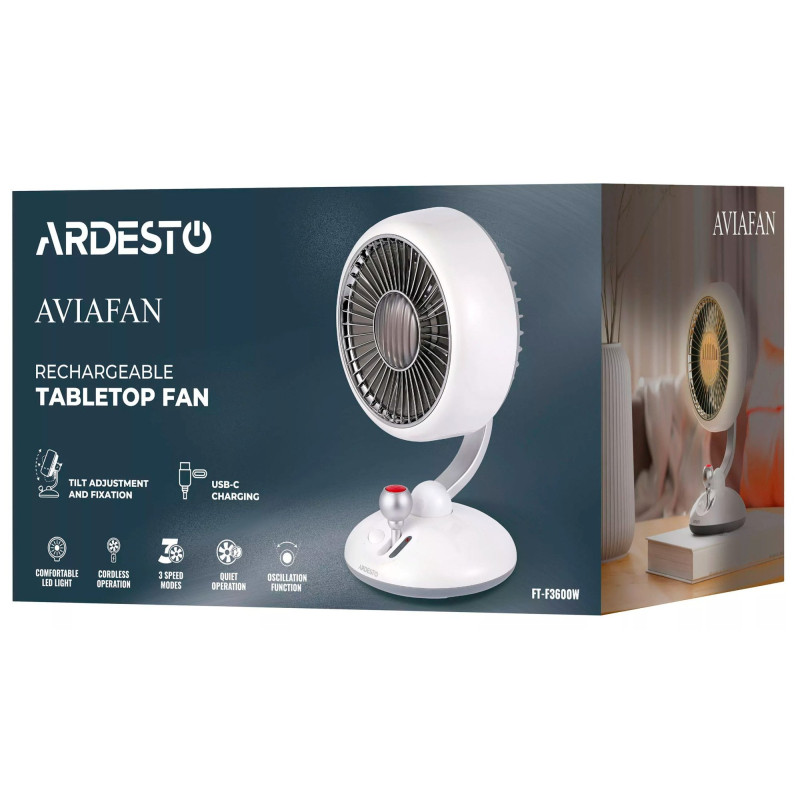 Вентилятор Ardesto AviaFan FT-F3600W
