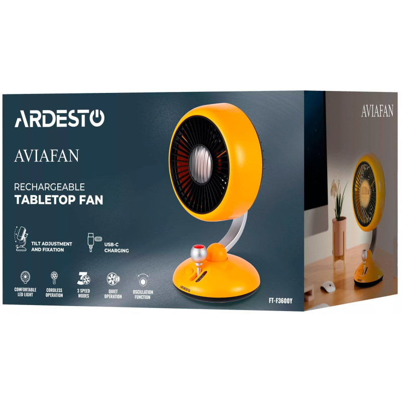 Вентилятор Ardesto AviaFan FT-F3600Y