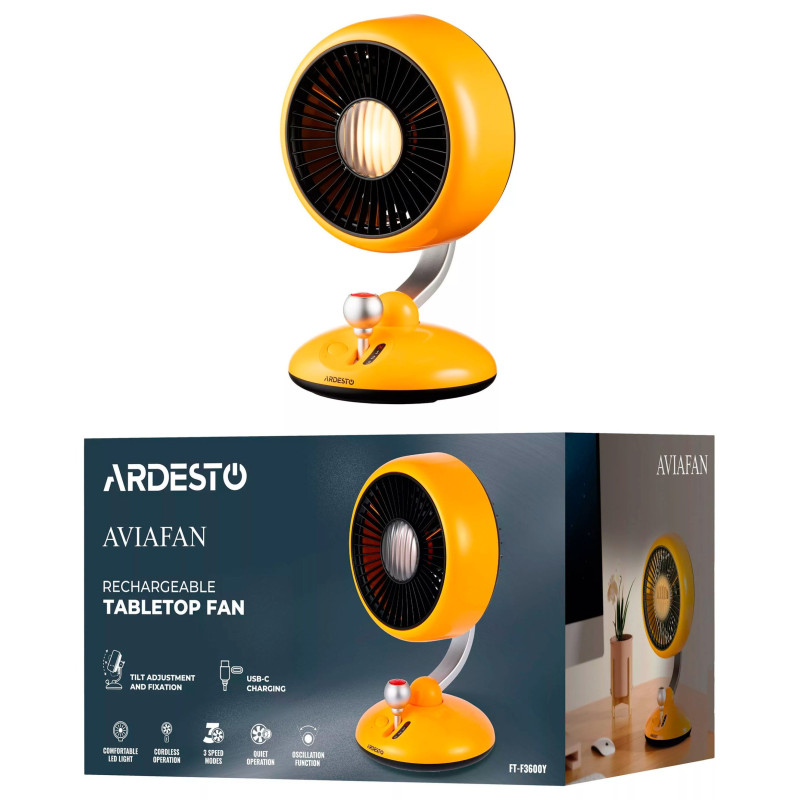 Вентилятор Ardesto AviaFan FT-F3600Y